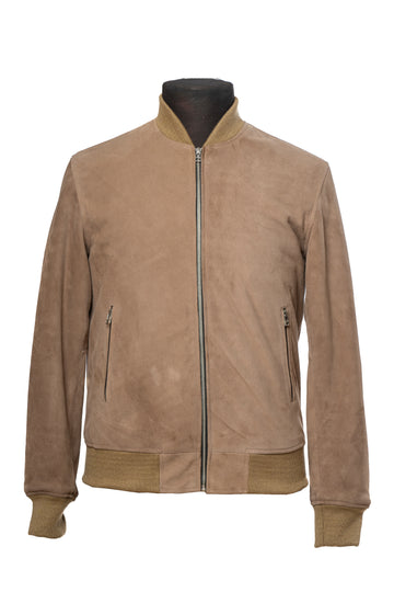 Banked - Taupe Suede Jacket