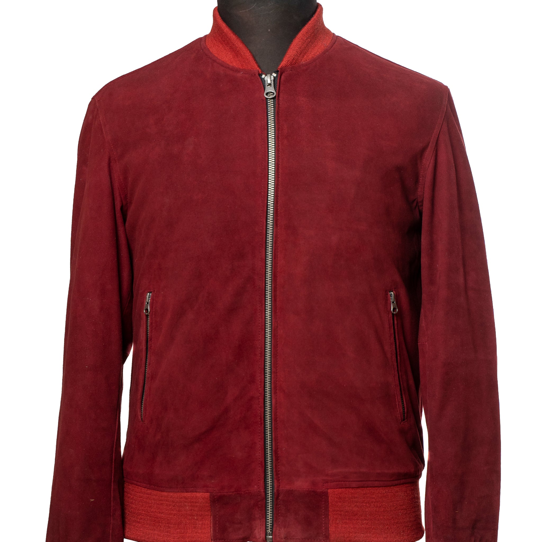 Banked - Burgundy Suede Jacket