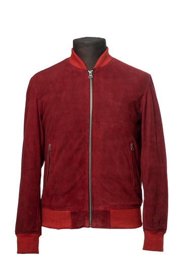 Banked - Burgundy Suede Jacket