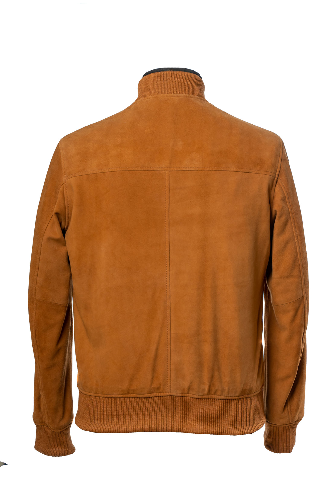 Banked - Cognac Suede Leather Jacket